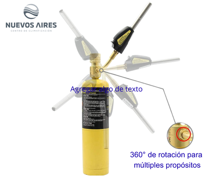 Soplete Turbo de encendido automático