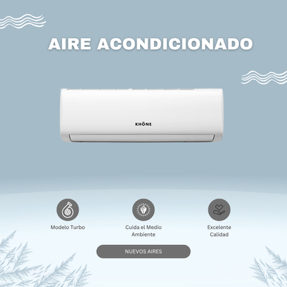 Aire Acondicionado Split Muro Inverter WIFI Khöne 18.000 BTU – R32